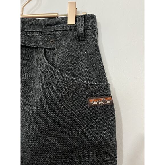 Patagonia Womens Iron Forge Double Knee Pants Size 0 Black Workwear Outdoor - Picture 6 of 9